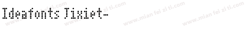 Ideafonts Jixiet字体转换
